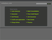 Tablet Screenshot of about.ookaboo.com